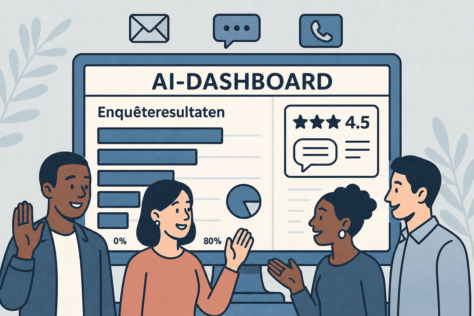AI-gestuurde enquête- en feedbackanalyse